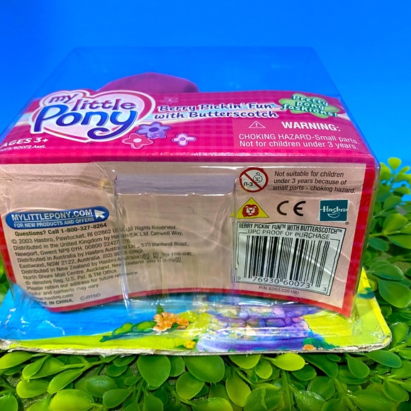 MY LITTLE PONY G3 NWT 2003 BERRY PICKIN’ FUN WITH BUTTERSCOTCH PRETTY FASHIONS - Picture 16 of 16